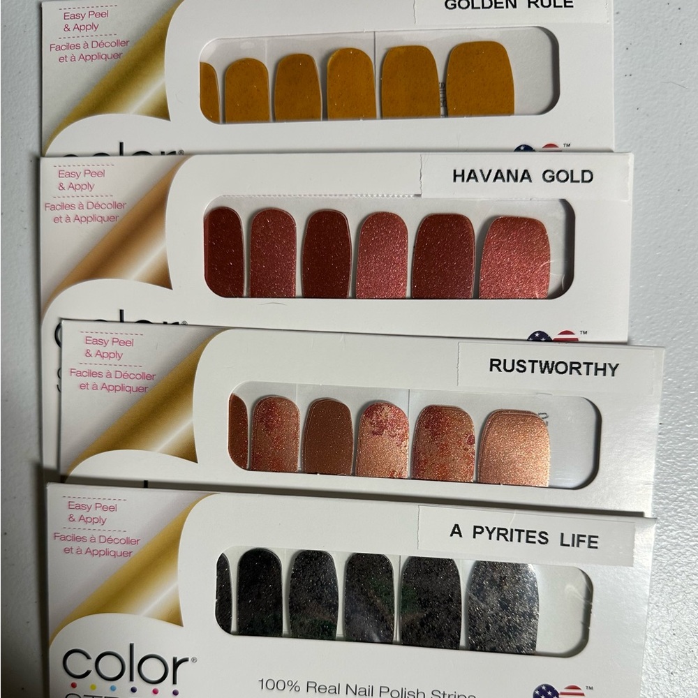 Color Street Nail Polish Strips Set